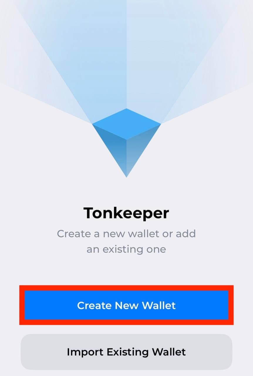 Create a wallet